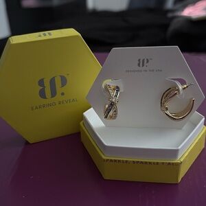 BP OG Crisscross Hoop Earrings